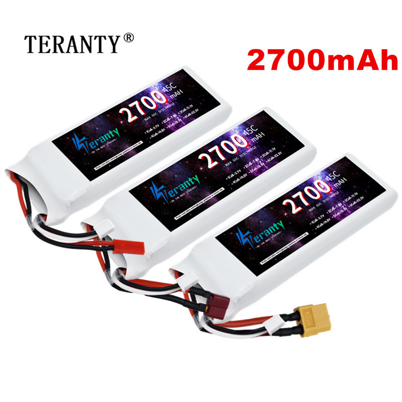 1/3PCS 2S 7.4V Lipo 배터리 2700mA - Drone Battery Lipo 리뷰 및 가격