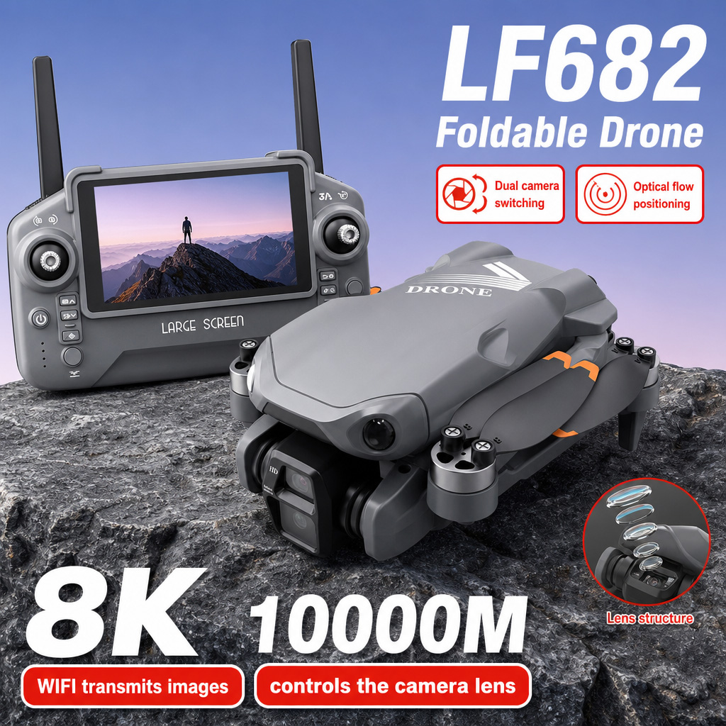 항공 사진 촬영 LF682 드론 8K HD 듀얼 카메라 - Drone Battery Balance Charger 리뷰 및 가격