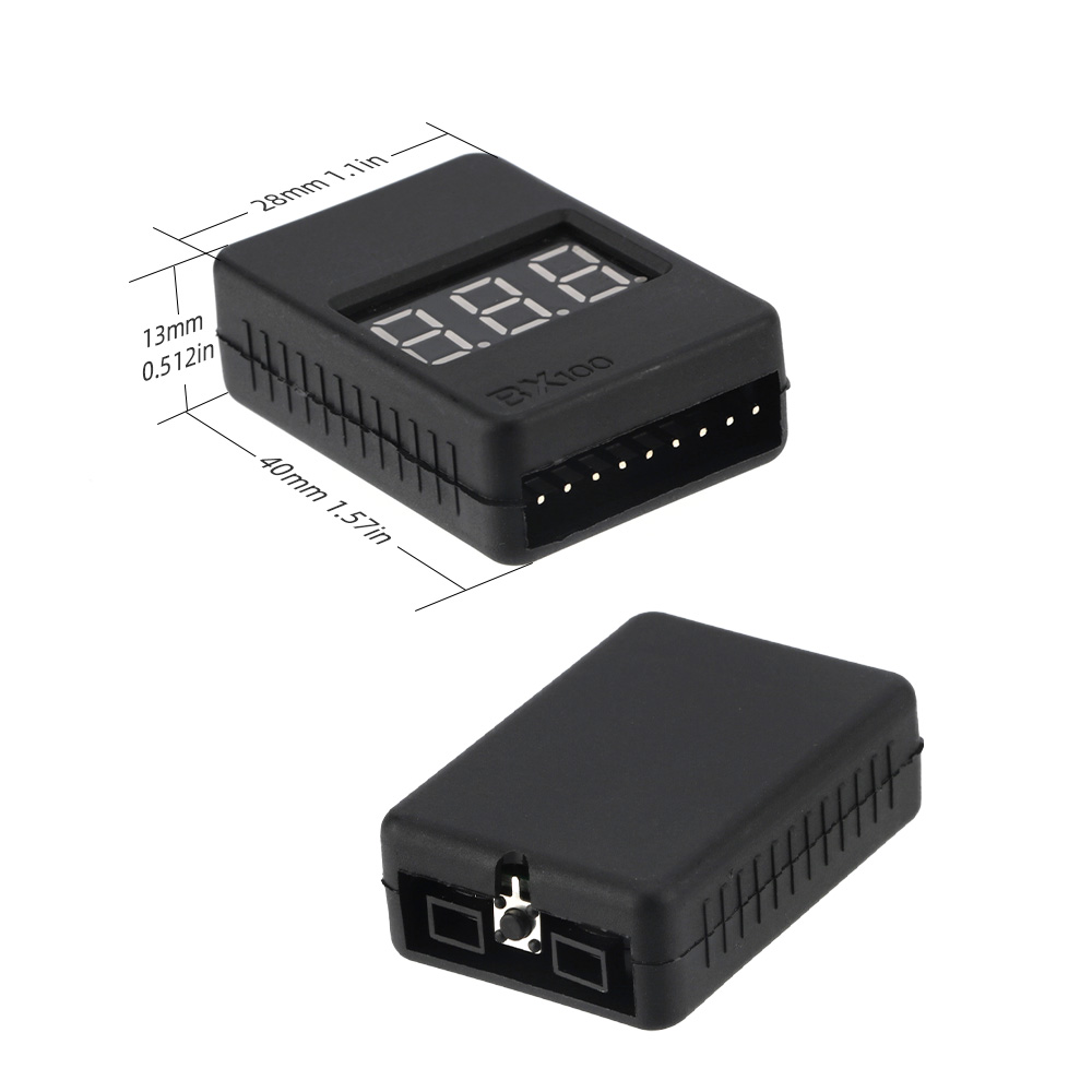 BX100 1-8S 리포 배터리 전압 테스터 저전압 부 - Drone Battery Voltage Checker 리뷰 및 가격